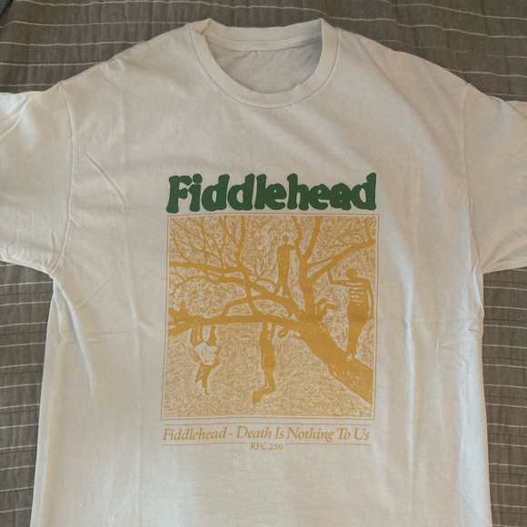Fiddlehead Death Is Nothing to Us Shirt - Picture 1 of 2